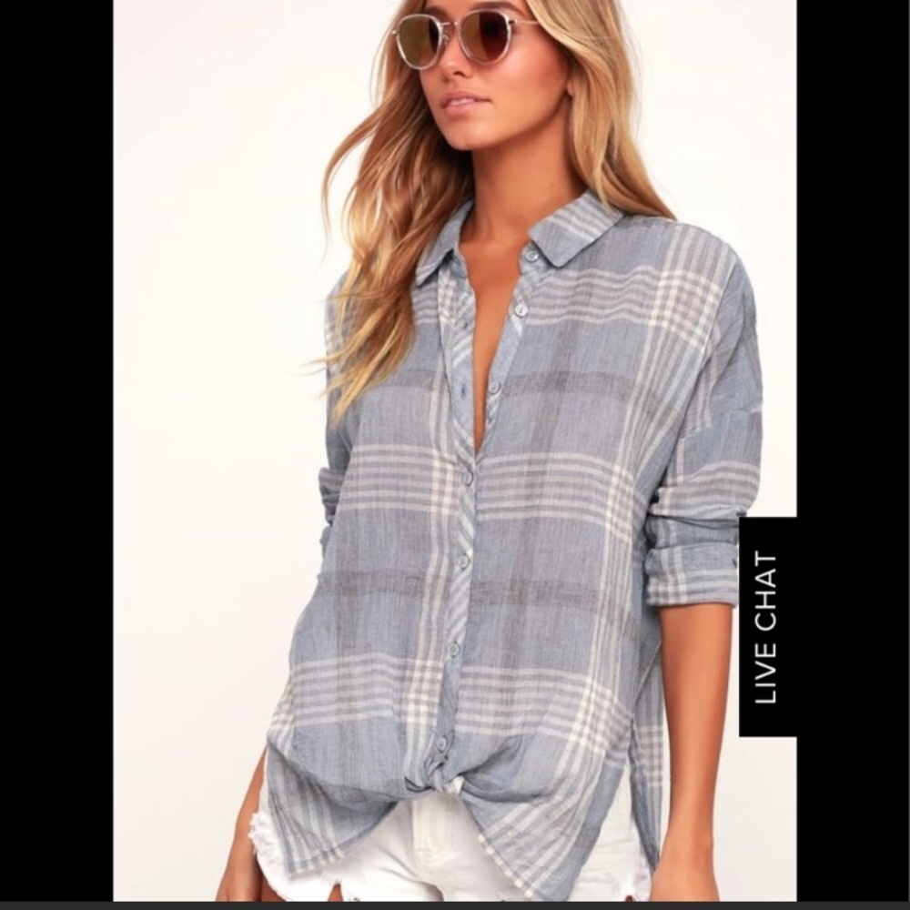 ONeill button down blouse